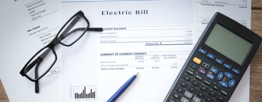 electric bill calculating